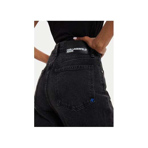 Karl Lagerfeld Jeans Jeansy 245J1104 Czarny Tapered Fit 25_32 MODIVO