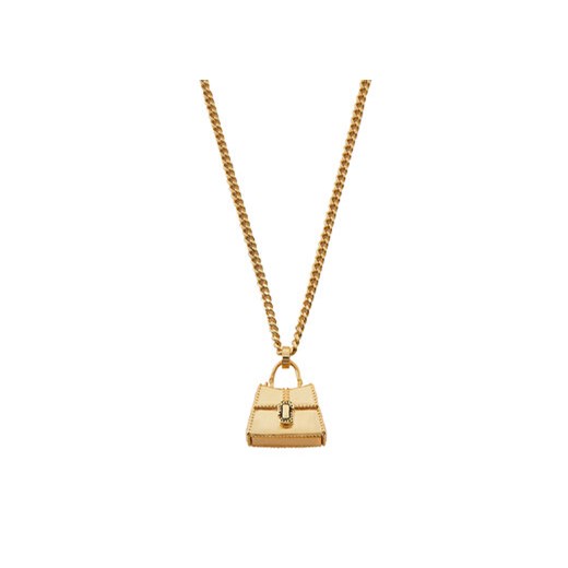 Marc Jacobs Naszyjnik The St. Marc Cuban-Link Chain Necklace 2F3JNC001J37 Złoty Marc Jacobs uniwersalny MODIVO