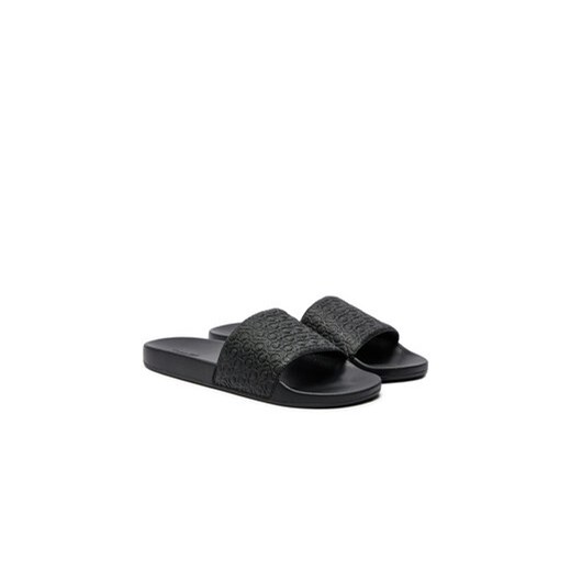 Calvin Klein Klapki Pool Slide Mono HM0HM01517 Czarny Calvin Klein 45 MODIVO