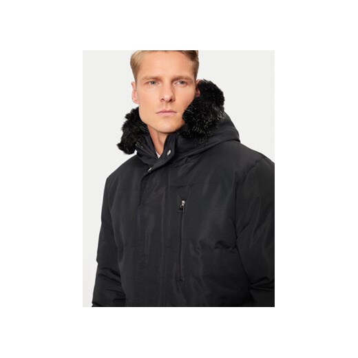 Brave Soul Parka MJK-COLNEBLACK Czarny Regular Fit L MODIVO