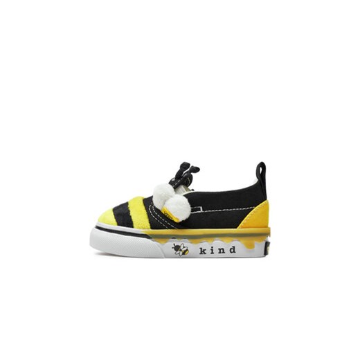 Vans Tenisówki Slip-On V Bee VN000CMQY231 Czarny Vans 24_5 MODIVO