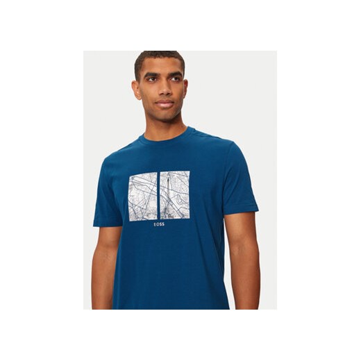 Boss T-Shirt 50532427 Niebieski Regular Fit M MODIVO
