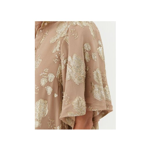Bruuns Bazaar Sukienka koszulowa Philly BBW3610 Beżowy Loose Fit Bruuns Bazaar 36 MODIVO