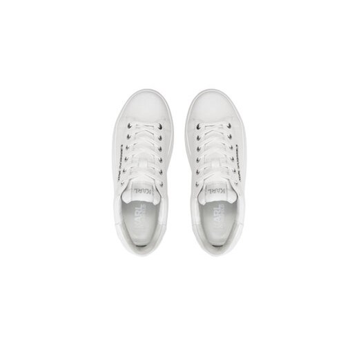 KARL LAGERFELD Sneakersy KL62525N Biały Karl Lagerfeld 40 MODIVO