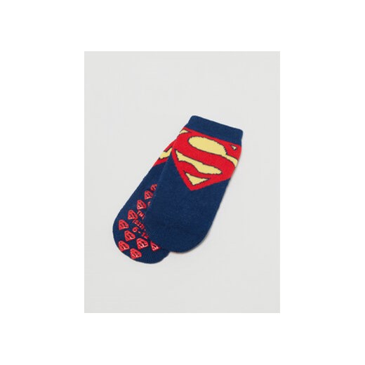 OVS Zestaw 2 par wysokich skarpet dziecięcych SUPERMAN 1627427 Granatowy Ovs 12_18M MODIVO