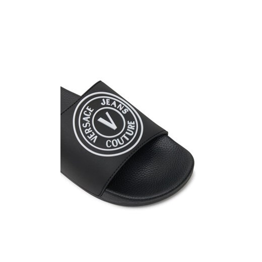 Versace Jeans Couture Klapki 77YA3SQ3 Czarny 42 MODIVO