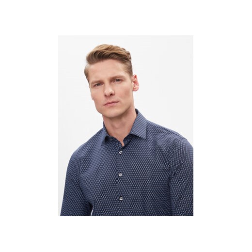 Calvin Klein Koszula K10K112311 Granatowy Slim Fit Calvin Klein 44 MODIVO