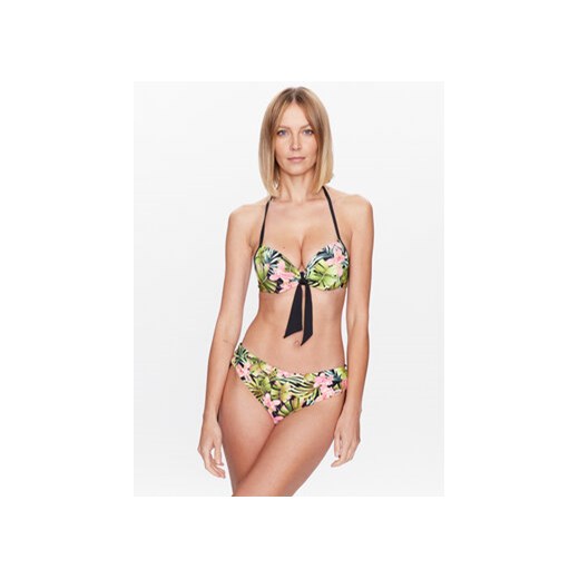 Liu Jo Beachwear Góra od bikini VA3020 J6448 Zielony 5C MODIVO