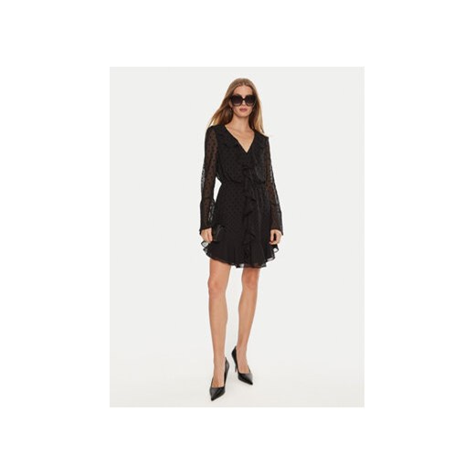 Guess Sukienka codzienna Olympe W4BK38 WGLF0 Czarny Regular Fit Guess XS MODIVO