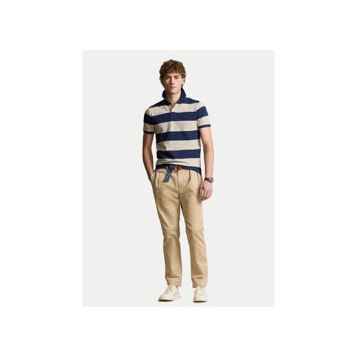 Polo Ralph Lauren Polo 710941434001 Granatowy Custom Slim Fit Polo Ralph Lauren XXL MODIVO