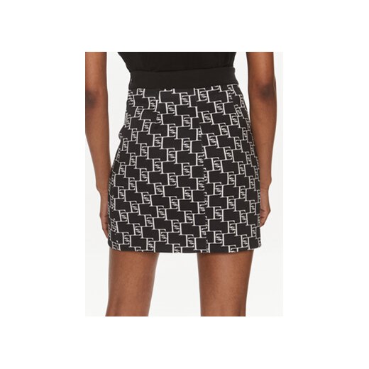 Elisabetta Franchi Spódnica mini GO-S03-41E2-V250 Czarny Regular Fit Elisabetta Franchi 46 MODIVO