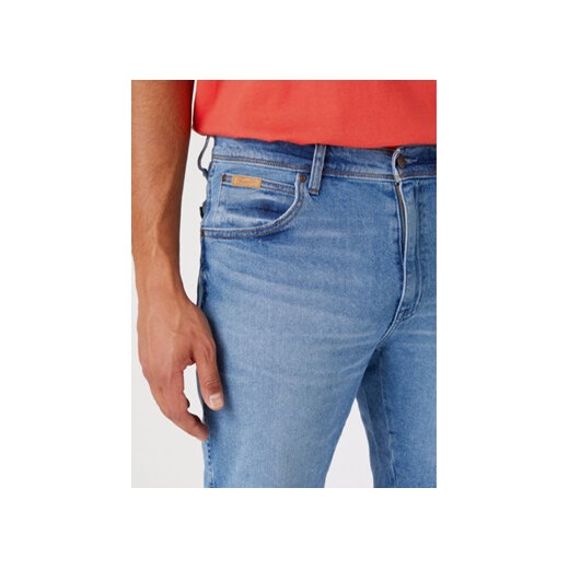 Wrangler Szorty jeansowe W11C84Z94 112330706 Niebieski Slim Fit Wrangler 36 MODIVO