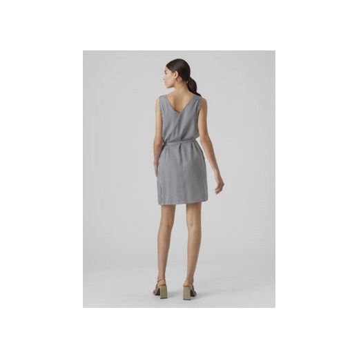 Vero Moda Sukienka letnia Bumpy 10286519 Granatowy Regular Fit Vero Moda XS MODIVO