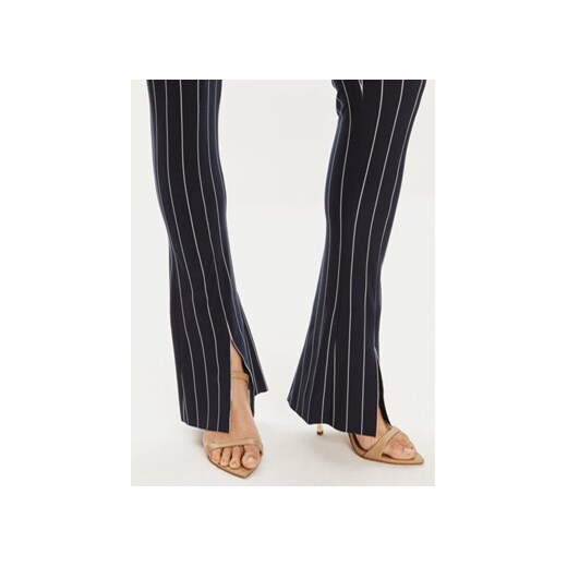 NORMA KAMALI Spodnie materiałowe KK1247PL016642 Granatowy Slim Fit Norma Kamali XL MODIVO