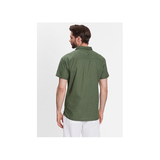 INDICODE Koszula Rollo 20-333 Khaki Regular Fit L MODIVO