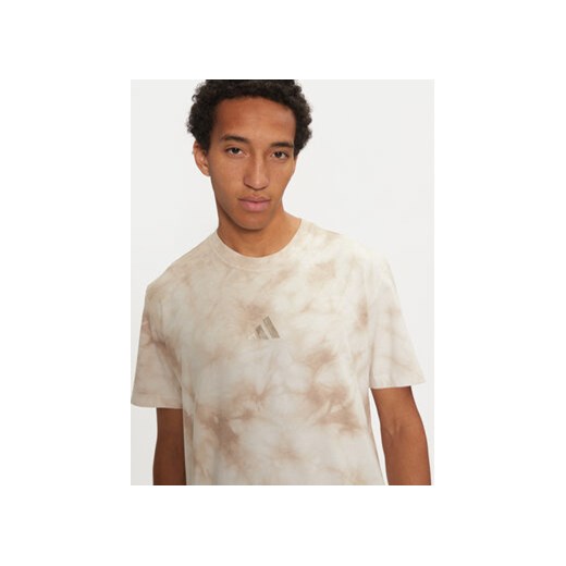 adidas T-Shirt ALL SZN Wash IY6589 Beżowy Regular Fit M MODIVO
