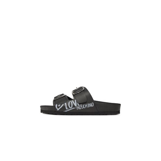 LOVE MOSCHINO Klapki JA28193G1IIA0000 Czarny Love Moschino 36 MODIVO