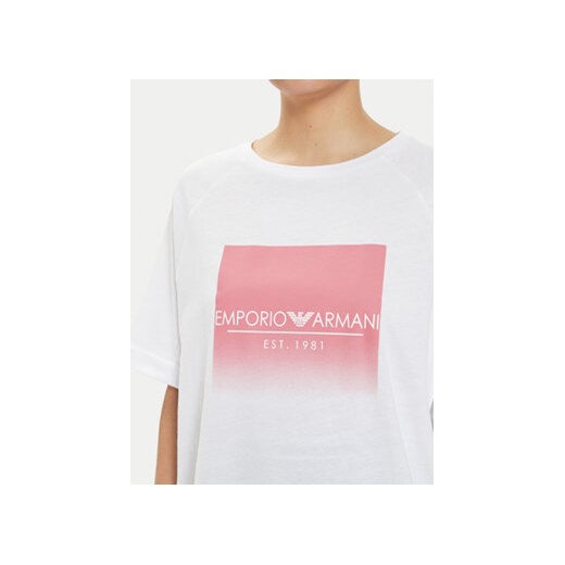 Emporio Armani Underwear T-Shirt 164829 4R255 00010 Biały Relaxed Fit L_XL MODIVO