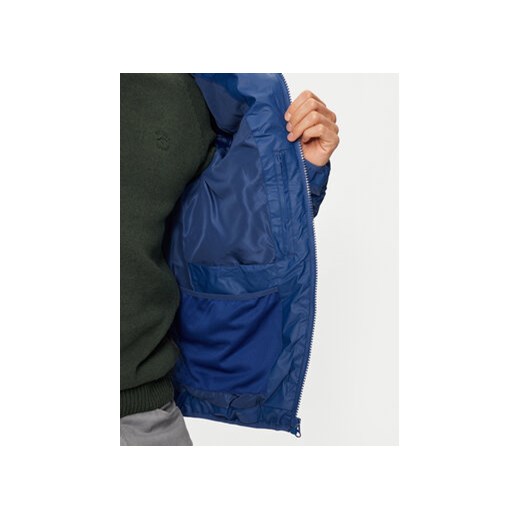 INDICODE Kurtka puchowa Bolonzo 15-866 Granatowy Regular Fit S MODIVO