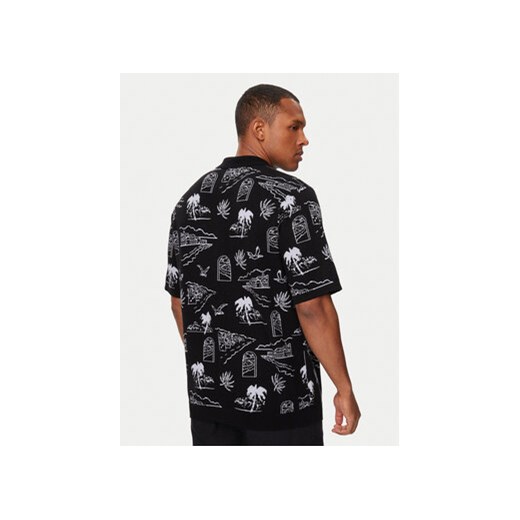 Vans Polo Sorrento Sweater Polo VN000G3F Czarny Regular Fit Vans XL MODIVO