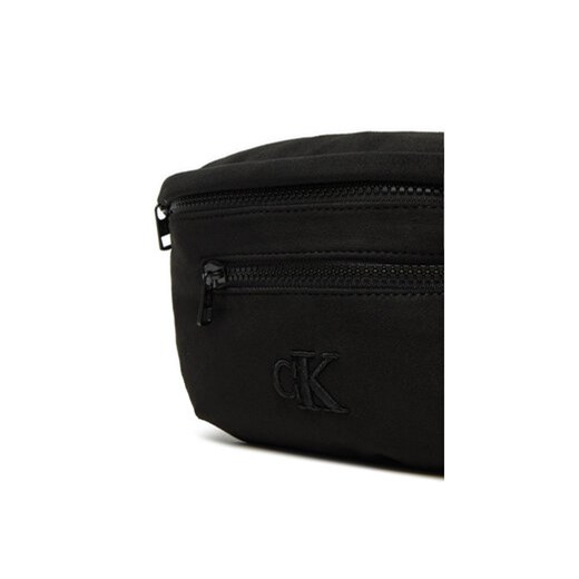 Calvin Klein Jeans Saszetka nerka Moleskin IU0IU00671 Czarny uniwersalny MODIVO