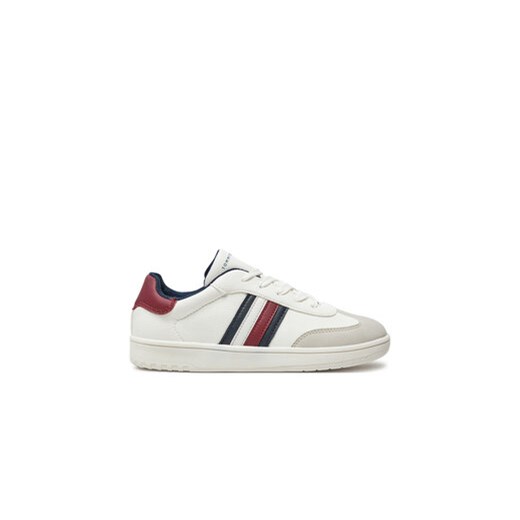 Tommy Hilfiger Sneakersy Stripes Low Cut Lace-Up Sneaker T3X9-33645-1269 Biały Tommy Hilfiger 40 MODIVO