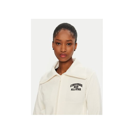 Converse Bluza Heritage 10026778-A03 Beżowy Regular Fit Converse S MODIVO