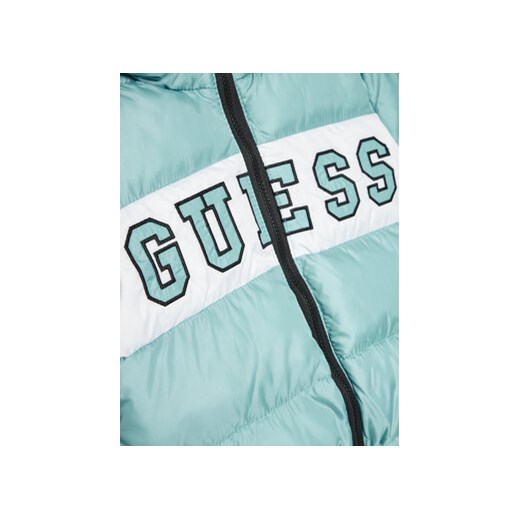 Guess Kurtka puchowa N4YL10 WGB60 Niebieski Regular Fit Guess 5Y MODIVO