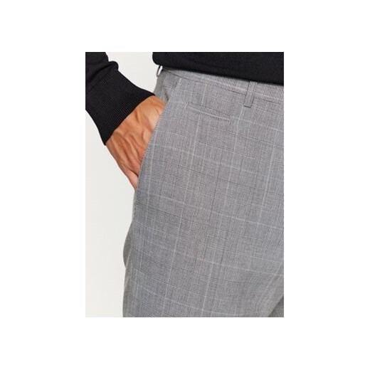 Boss Spodnie garniturowe H-Genius-224 50500110 Szary Slim Fit 54 MODIVO