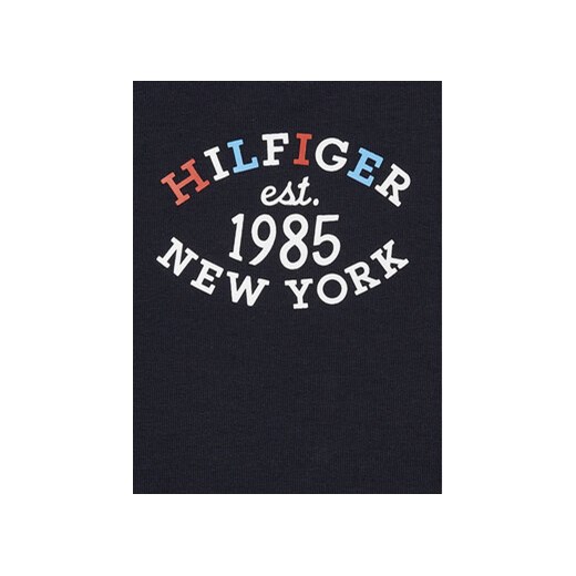 Tommy Hilfiger Dres Monotype KN0KN01863 Granatowy Regular Fit Tommy Hilfiger 62 MODIVO