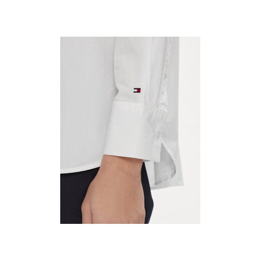 Tommy Hilfiger Koszula Monotype WW0WW41150 Biały Relaxed Fit Tommy Hilfiger 40 MODIVO