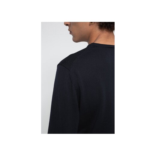 Hugo Sweter San Paolo 2 50435679 Granatowy Regular Fit M MODIVO