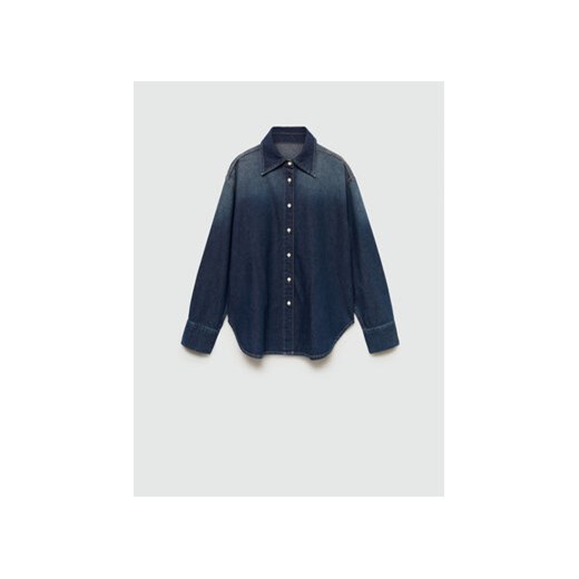 Mango Koszula jeansowa Paula 77005660 Granatowy Oversize Mango S MODIVO