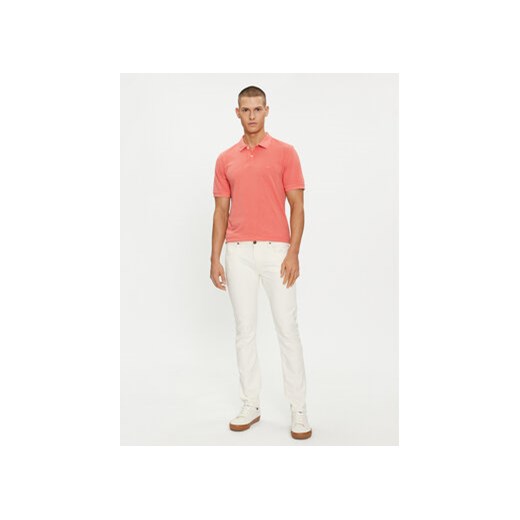 Lee Polo 112349955 Czerwony Regular Fit Lee S MODIVO