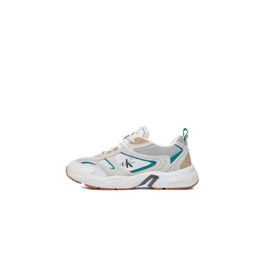 Calvin Klein Jeans Sneakersy Retro Tennis Su-Mesh YM0YM00589 Biały 40 MODIVO