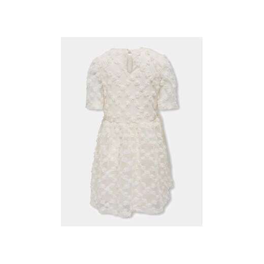 Kids ONLY Sukienka elegancka Rosita 15320277 Biały Regular Fit 146_152 MODIVO
