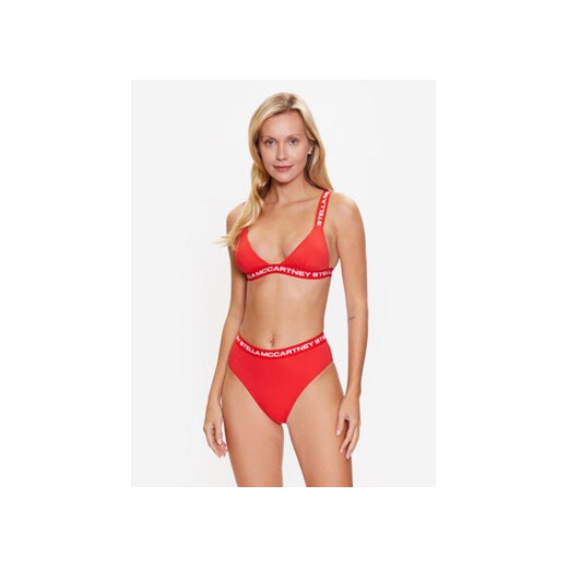 Stella McCartney Dół od bikini Logo Classic S7B2C1890.63012 Czerwony Stella Mccartney S MODIVO
