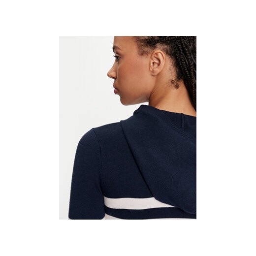 Tommy Jeans Sweter DW0DW18524 Granatowy Slim Fit Tommy Jeans S MODIVO