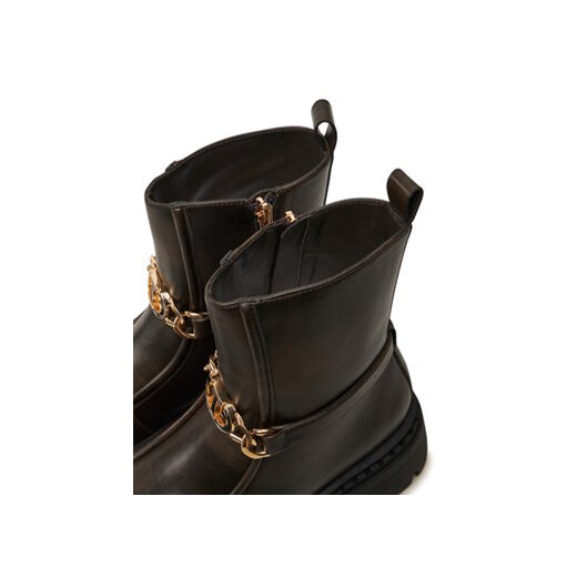 TWINSET Botki 242TGT110 Brązowy Twinset 38 MODIVO