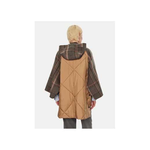 Weekend Max Mara Płaszcz wełniany Agitare 2425496012 Czarny Loose Fit 40 MODIVO