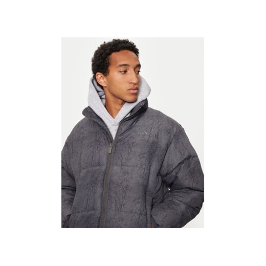 Karl Kani Kurtka puchowa Retro Crackle 60760020 Szary Regular Fit Karl Kani M MODIVO