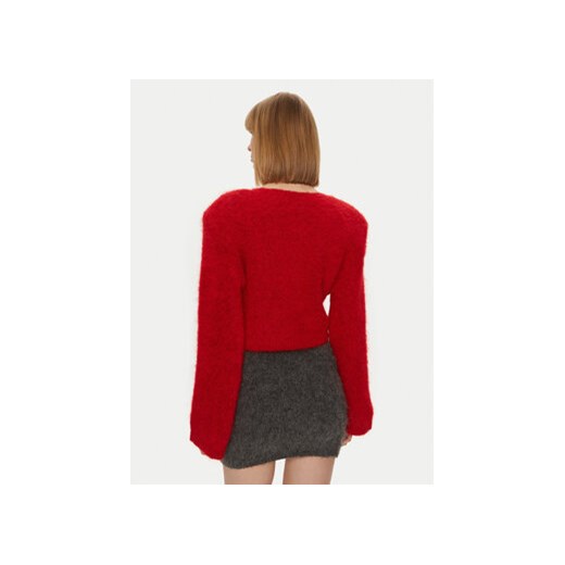 Gestuz Sweter Safi 10908339 Czerwony Loose Fit Gestuz S MODIVO