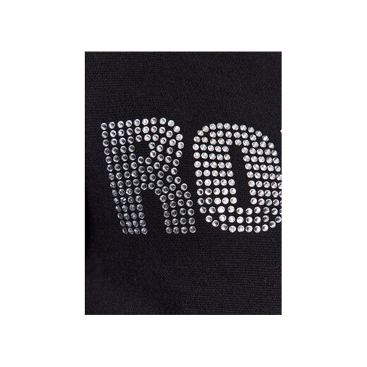 ROTATE Sweter Firm Rhinestone 100115100 Czarny Regular Fit Rotate 40 MODIVO