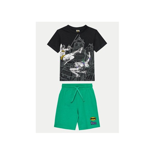 OVS Komplet t-shirt i szorty sportowe 2017139 Czarny Regular Fit ze sklepu MODIVO w kategorii Komplety chłopięce - zdjęcie 176893610