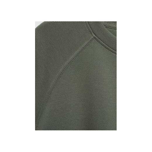 Mango Bluza Pique 77094014 Zielony Regular Fit Mango XXL MODIVO