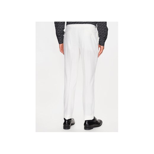 KARL LAGERFELD Garnitur 105200 532039 Biały Regular Fit Karl Lagerfeld 50 MODIVO