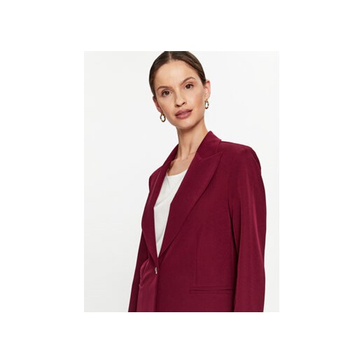 Maryley Marynarka 23IB187/41GI Bordowy Regular Fit Maryley S MODIVO
