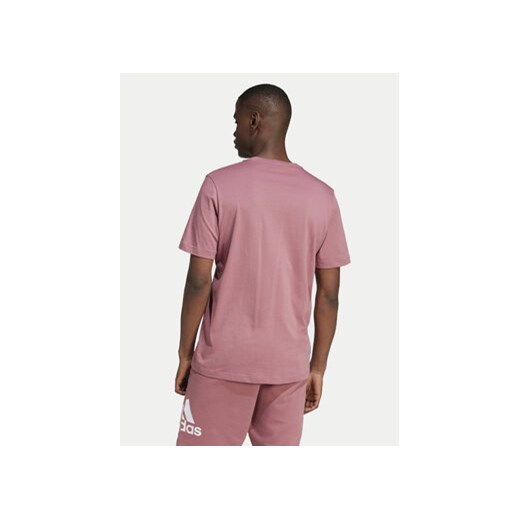adidas T-Shirt Essentials Small Logo IX0120 Różowy Regular Fit L MODIVO