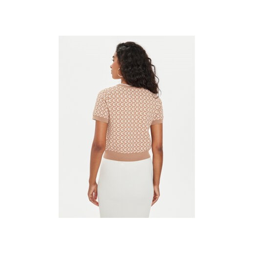 Guess Sweter Ashley W4YR07 Z3FG0 Beżowy Regular Fit Guess M MODIVO