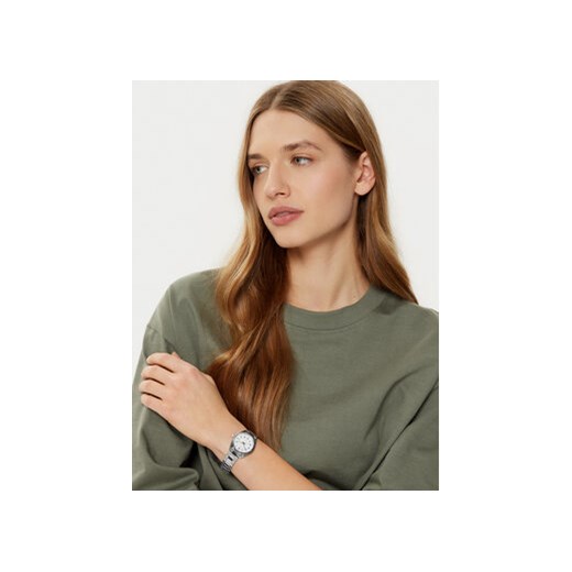 Casio Zegarek LTP-1302PD-7BVEG Srebrny Casio uniwersalny MODIVO